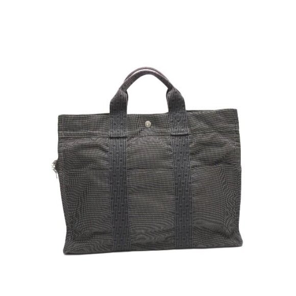 Hermes MM Her Line Tote Bag Gray